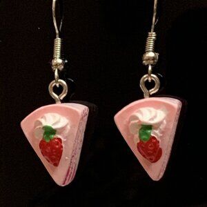 Cake Earring, Cake Jewelry, Cooking Earring, Funny Food, Food Jewelry, Gift Idea